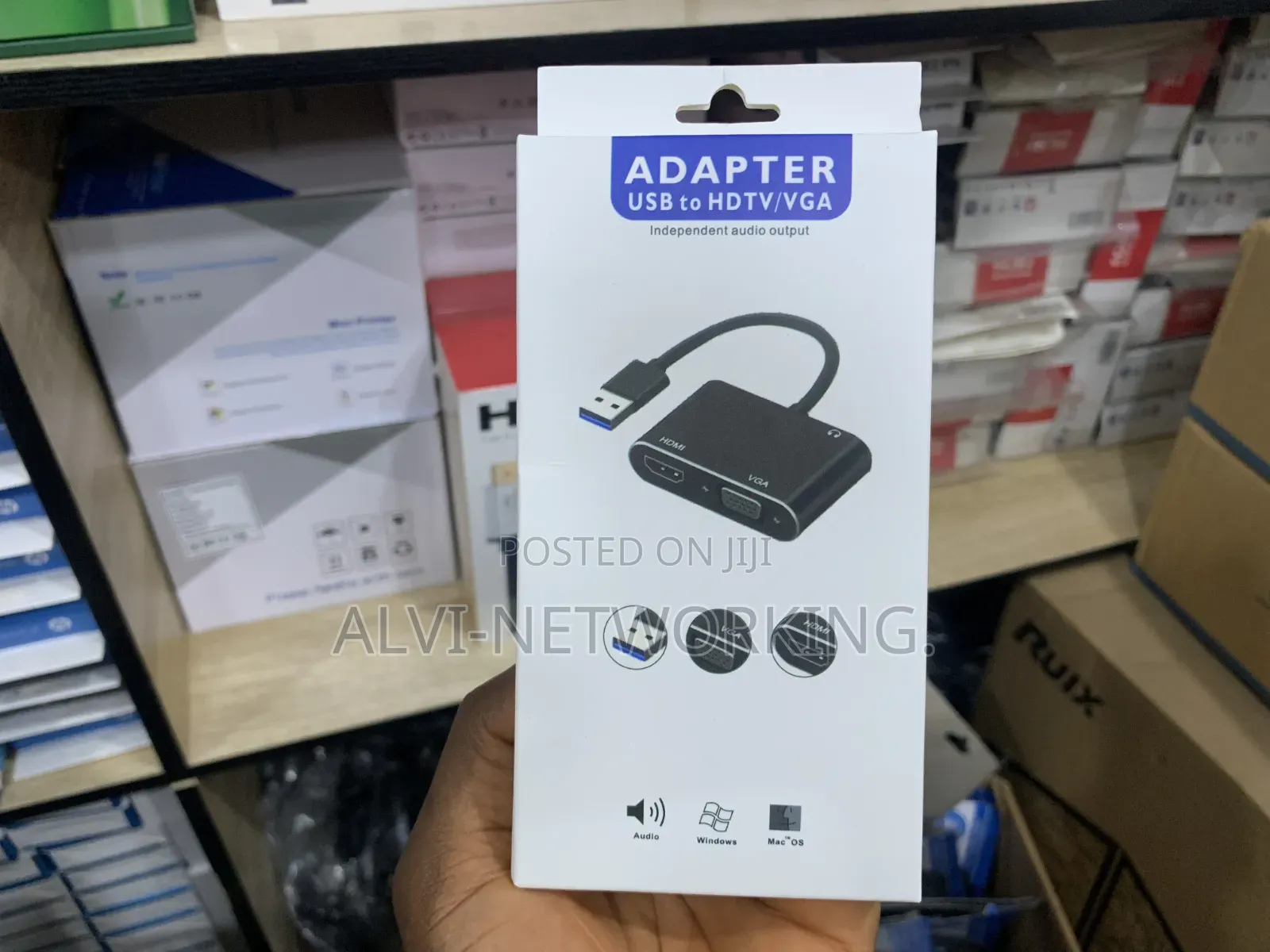 Adapter USB to HDTV/Vga