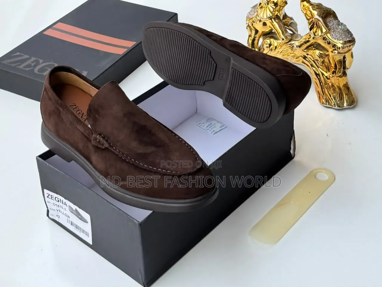 Quality Zegna Suede Wears