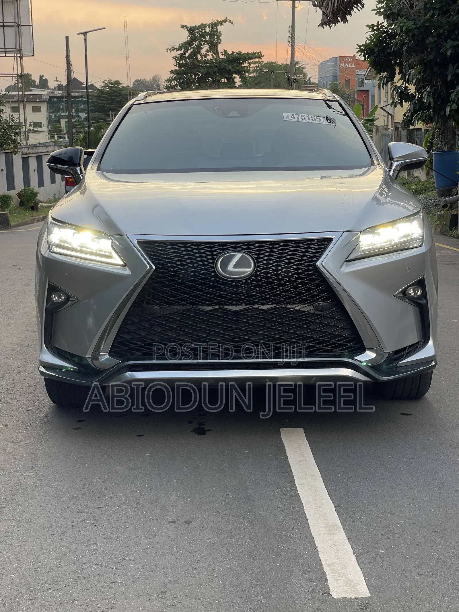 Lexus RX 2018 Silver