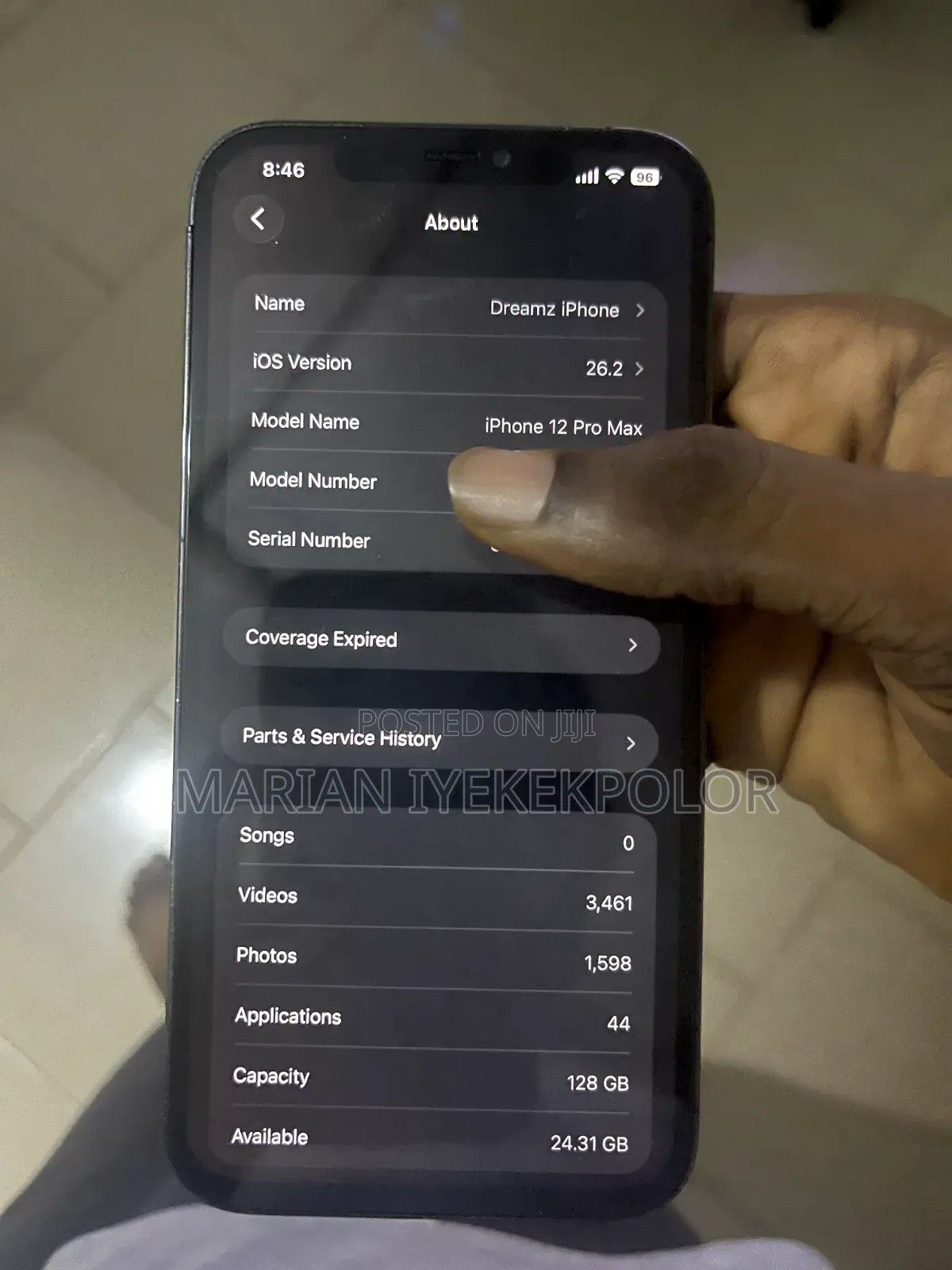 Apple iPhone 12 Pro Max 128 GB Black