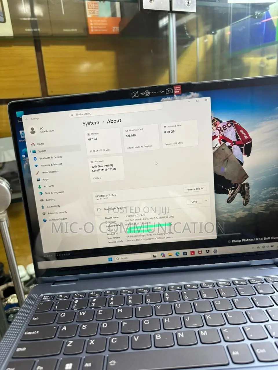 Laptop Lenovo 8GB Intel Core i5 SSD 512GB