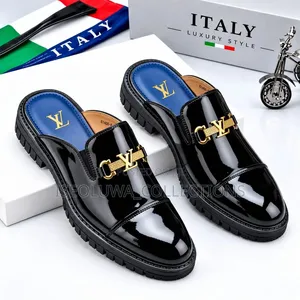 Vangelo Luxury Half Shoe Mule – Classic Slip-on Loafers for Men
