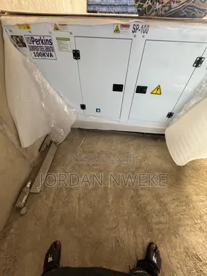 Quality 100KVA Perkins Soundproof Diesel Generator Etc 100%copper Coil