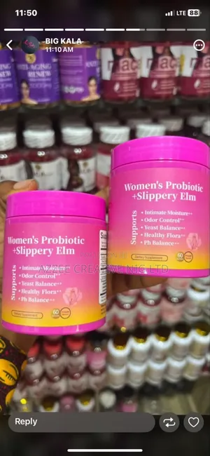 Woman Probiotic + Slippry ELM Dietary Supplement