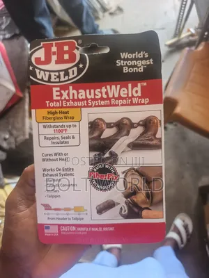 Exhust Weld Fiber Fix