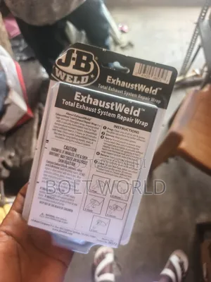 Exhust Weld Fiber Fix