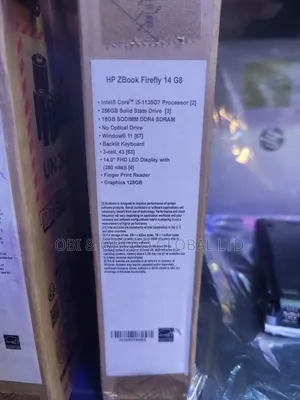 New Laptop HP ZBook Firefly G8 16GB Intel Core i5 SSD 256GB