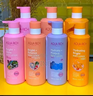 Aqua Rich Body Lotion and Body Oil