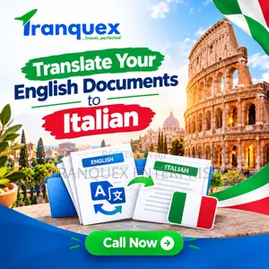 Documents Translation From English to Italian