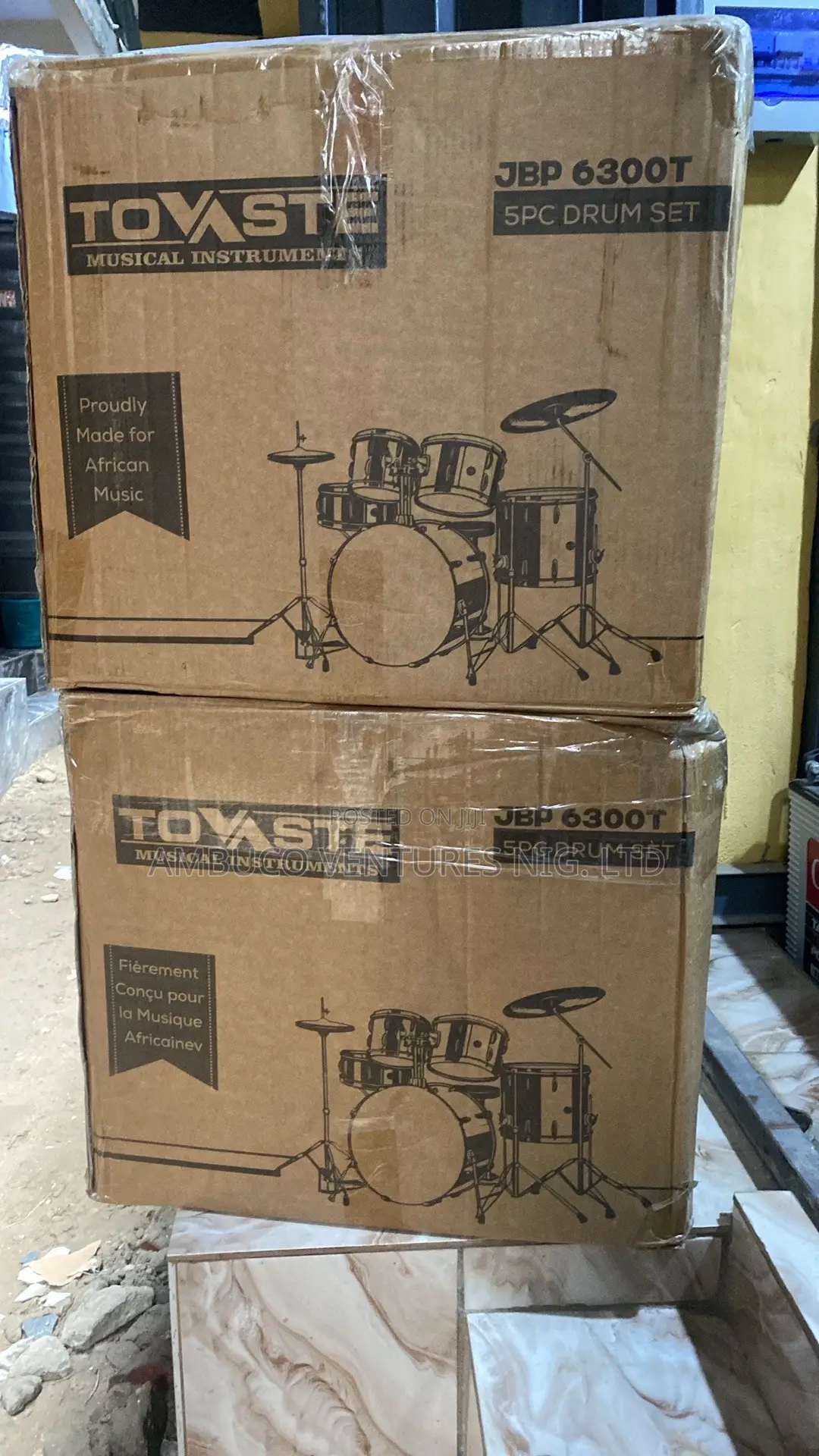Tovaste 5pcs Drumsets