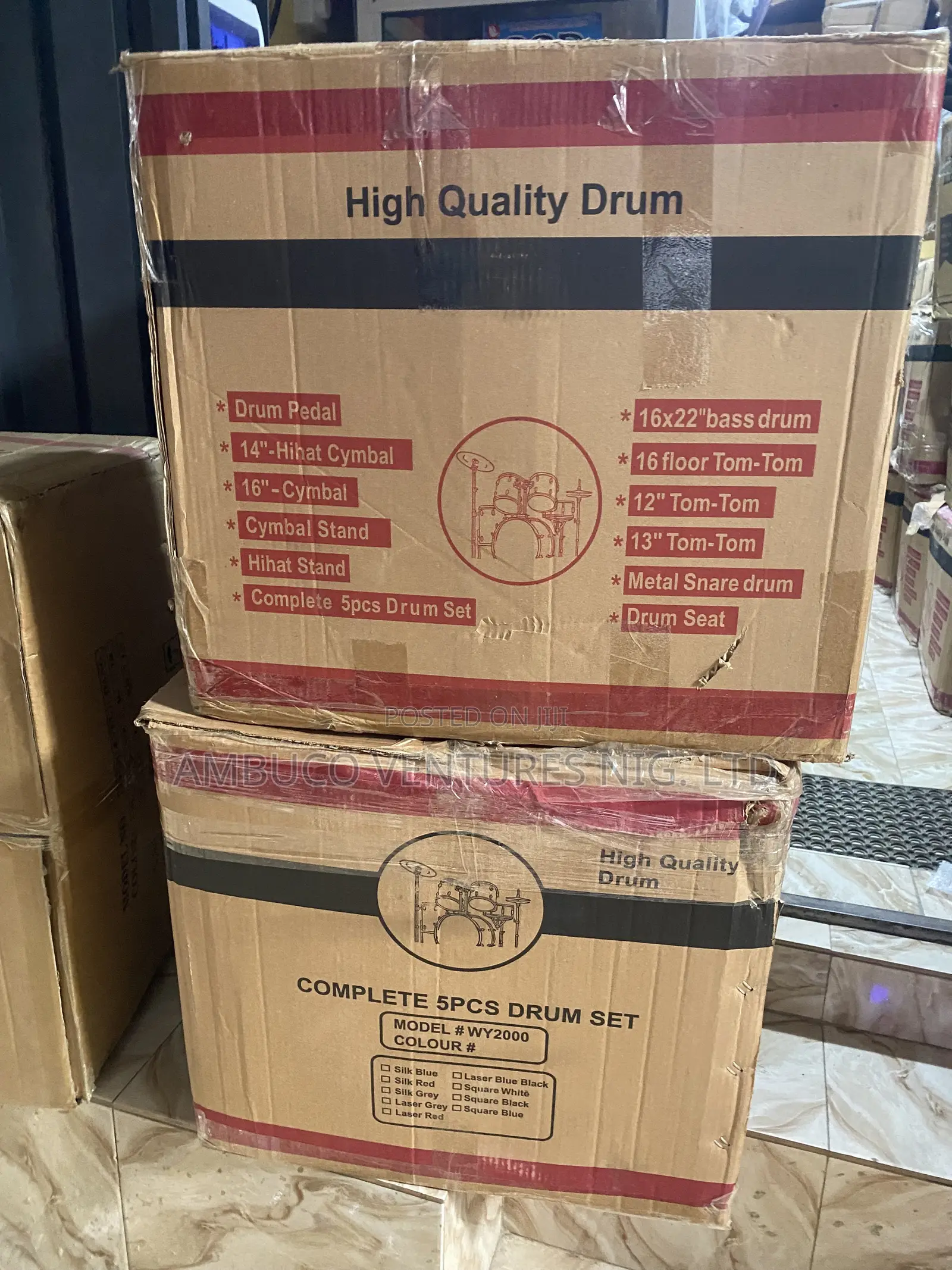 YAMAHA 5pcs Drumsets