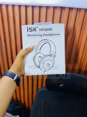 Professional Isk Hp2000 Closed-Back Monitoring Headphone