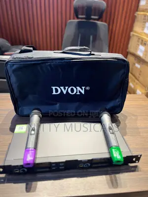 Dvon 2in1 Wireless Microphone System