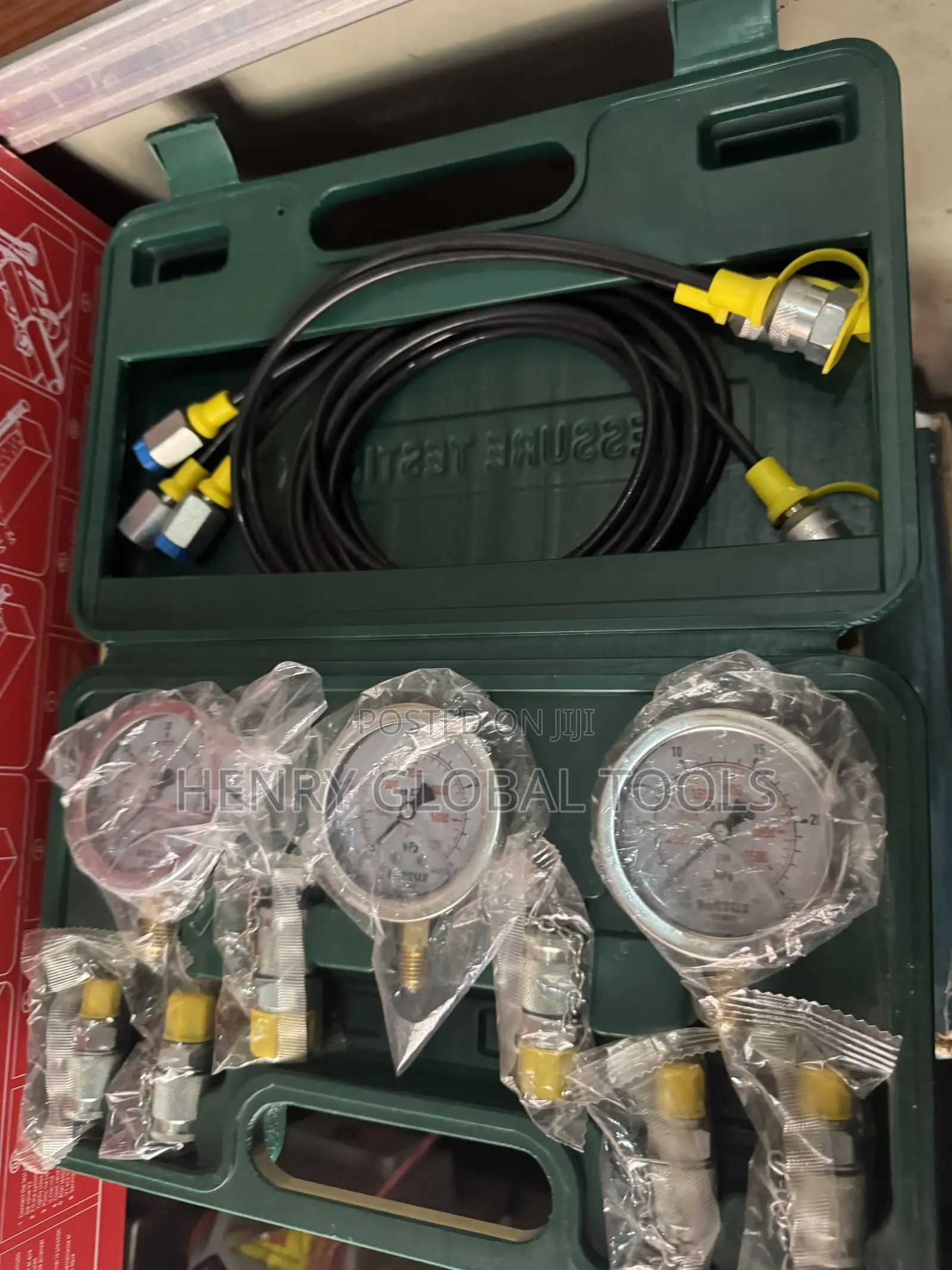 Hydraulic Pressure Gauge Test Kit – Complete Set