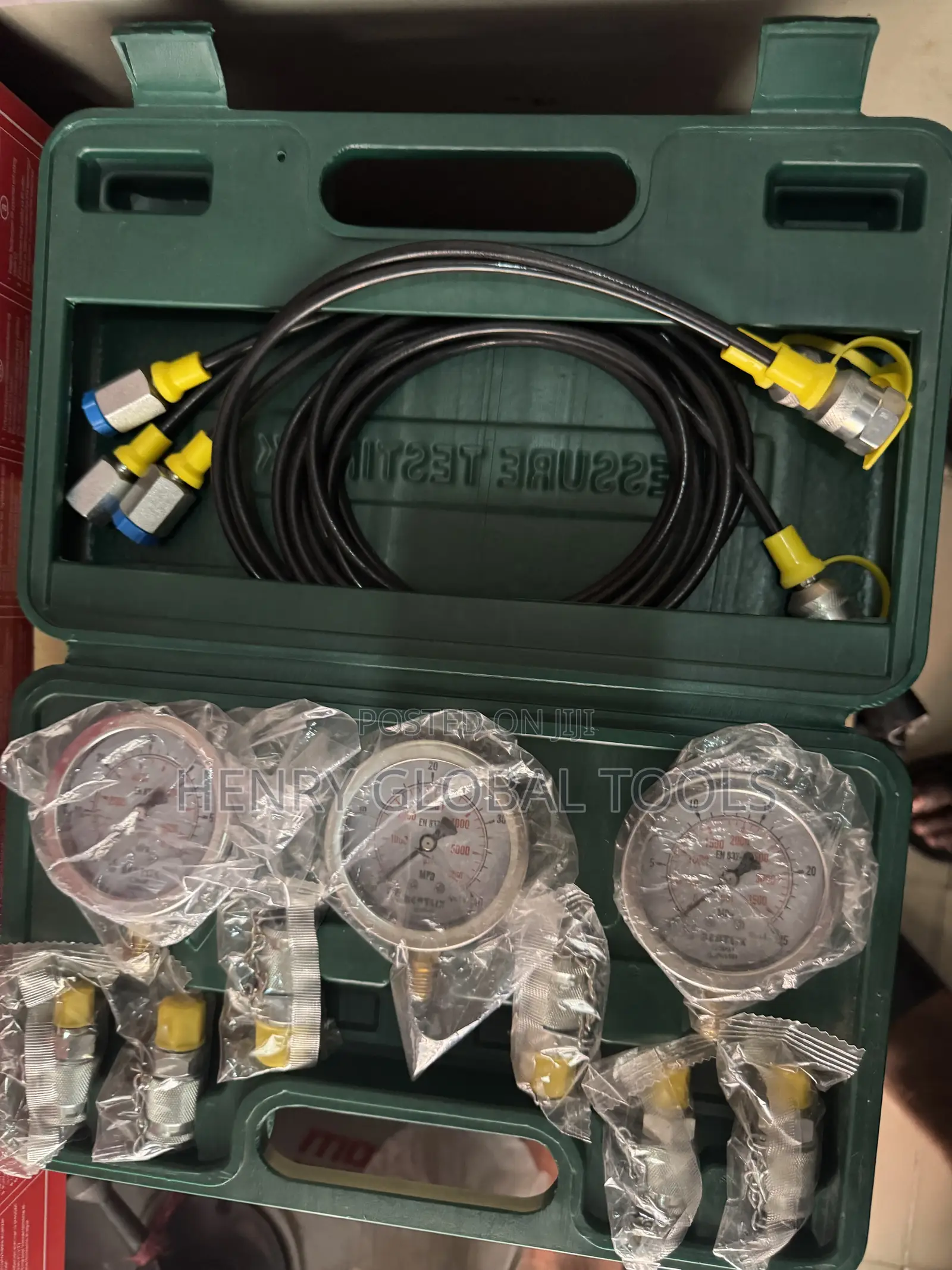 Hydraulic Pressure Gauge Test Kit – Complete Set