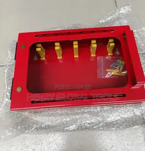 LOTO Lockout/Tagout Station – 5 Hooks