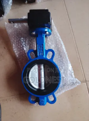 DN100 (4 Inch) Wafer Butterfly Valve With Gearbox