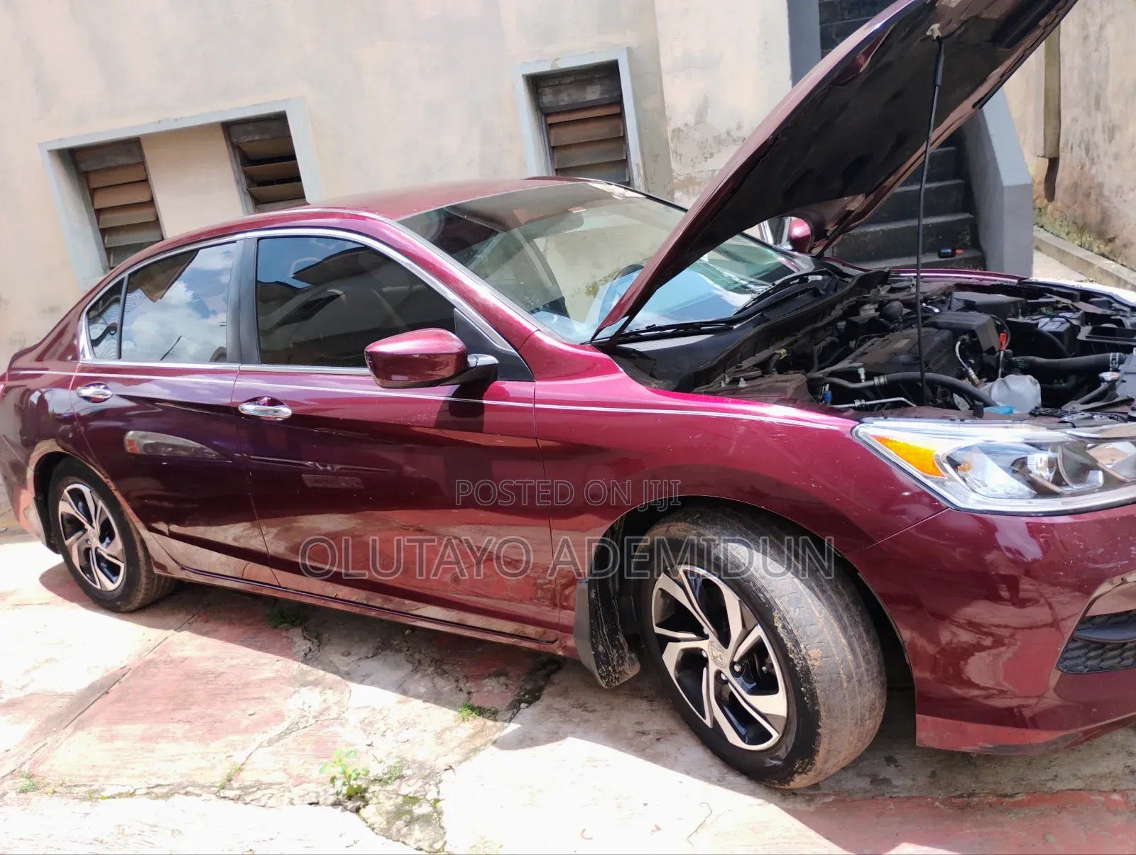 Honda Accord 2016 Maroon