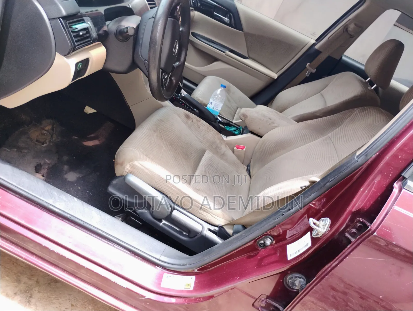 Honda Accord 2016 Maroon
