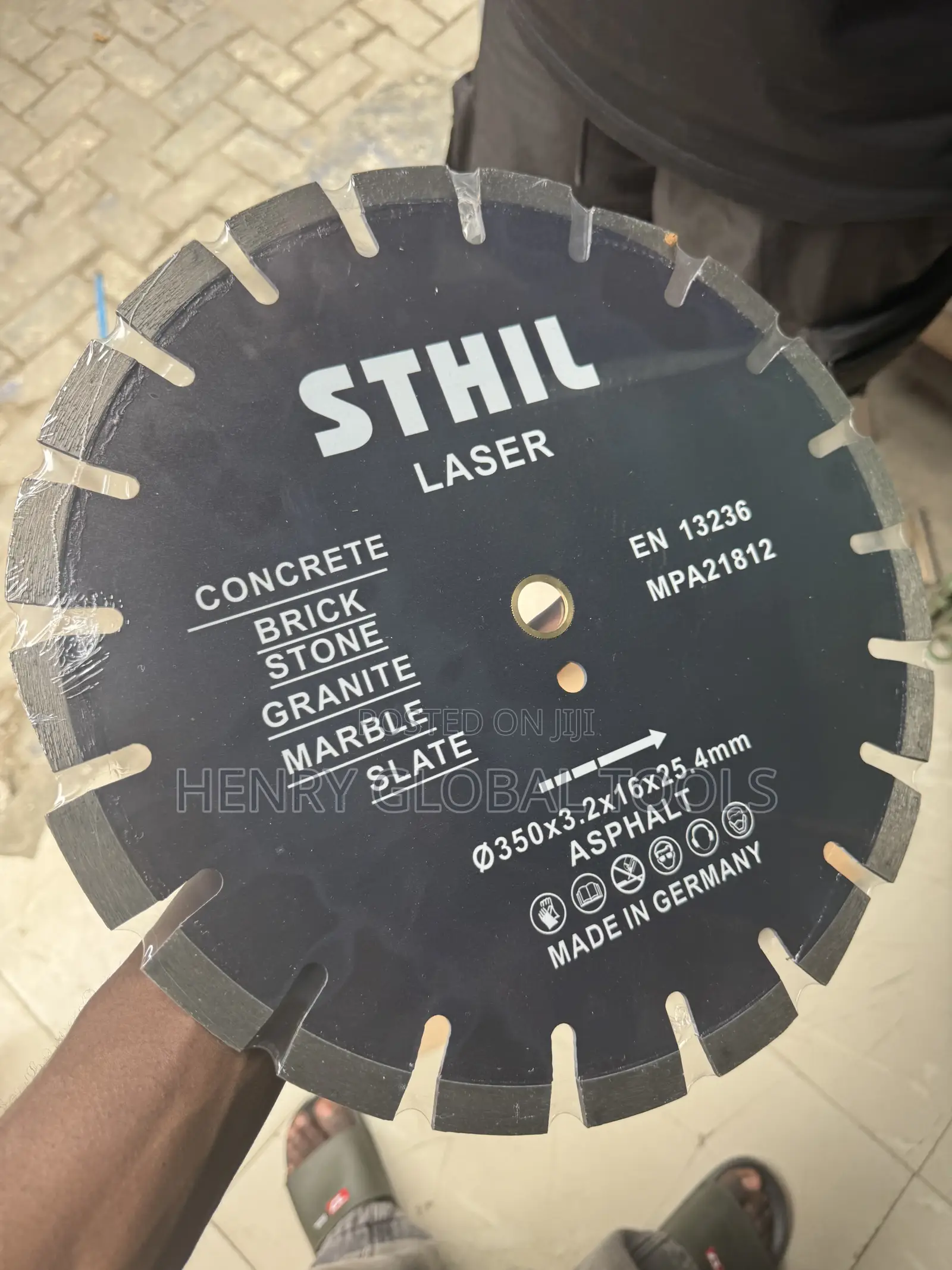 STIHL 350mm Diamond Cutting Disc – Concrete Stone