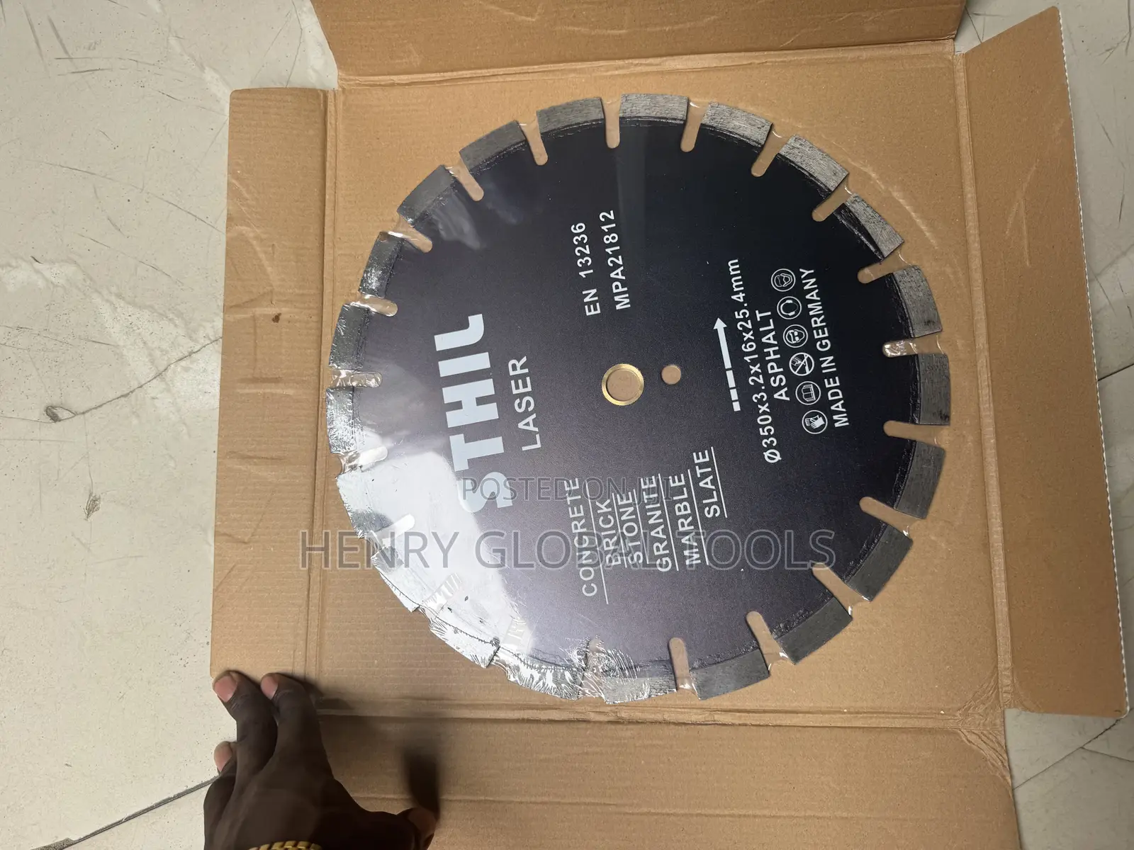 STIHL 350mm Diamond Cutting Disc – Concrete Stone