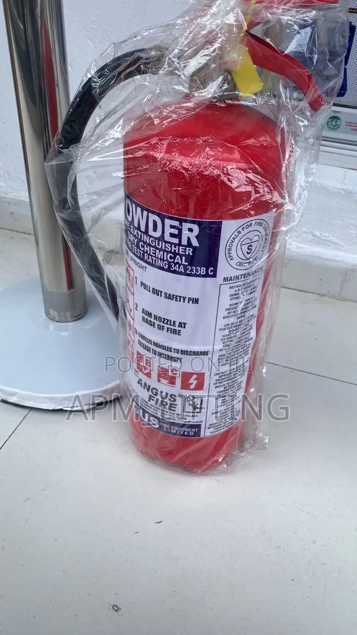 9kg Abc Fire Extenguisher Available