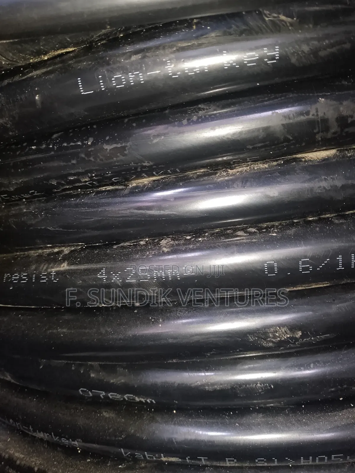 25mm 4core Flexible Cable