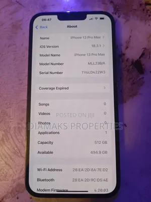 Apple iPhone 13 Pro Max 512 GB Blue