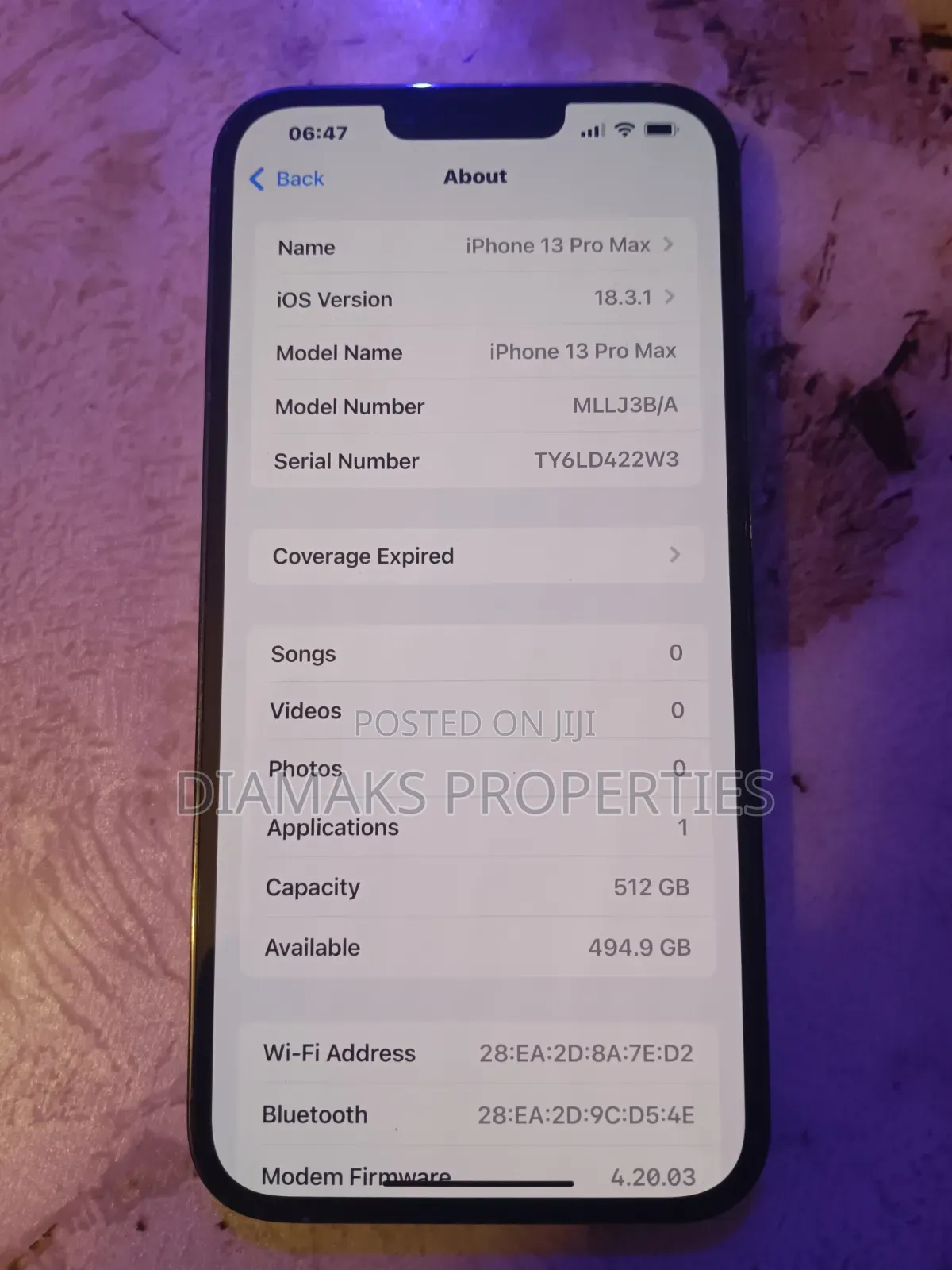 Apple iPhone 13 Pro Max 512 GB Blue