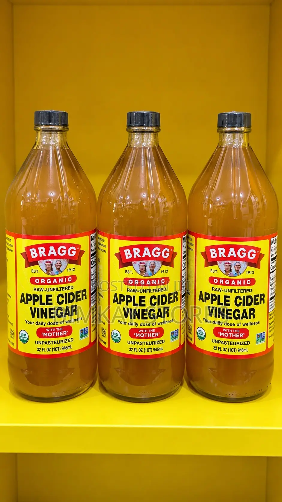 Bragg Organic Apple Cider 473ml Size