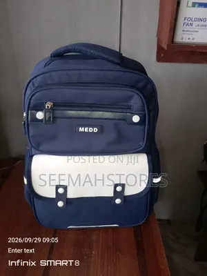 Blue School Bag