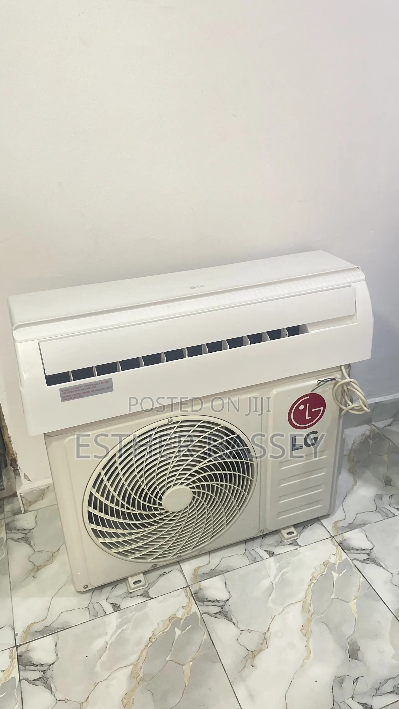 LG 1.5HP Split AC, Complete With Installation Accessories