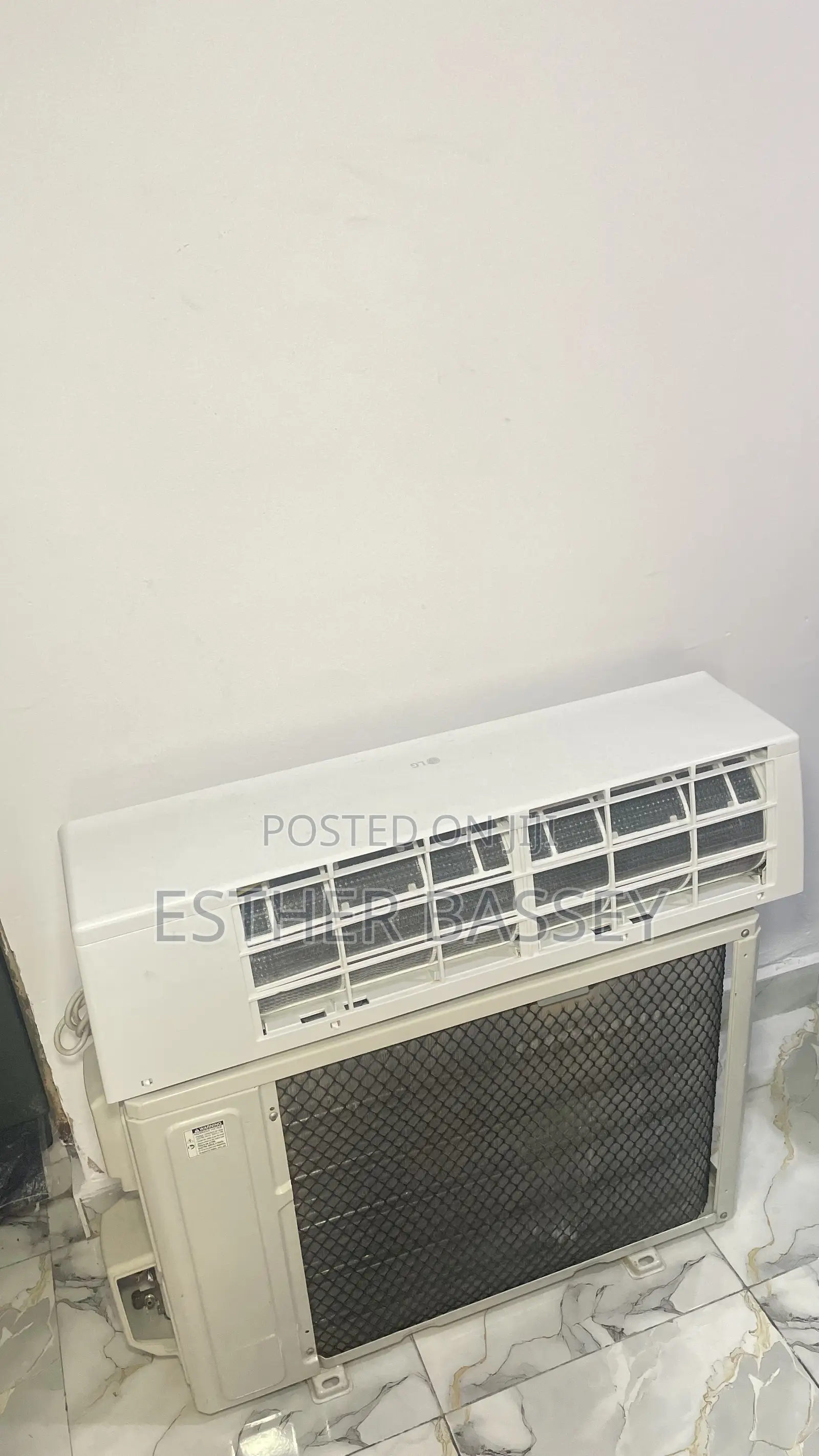 LG 1.5HP Split AC, Complete With Installation Accessories