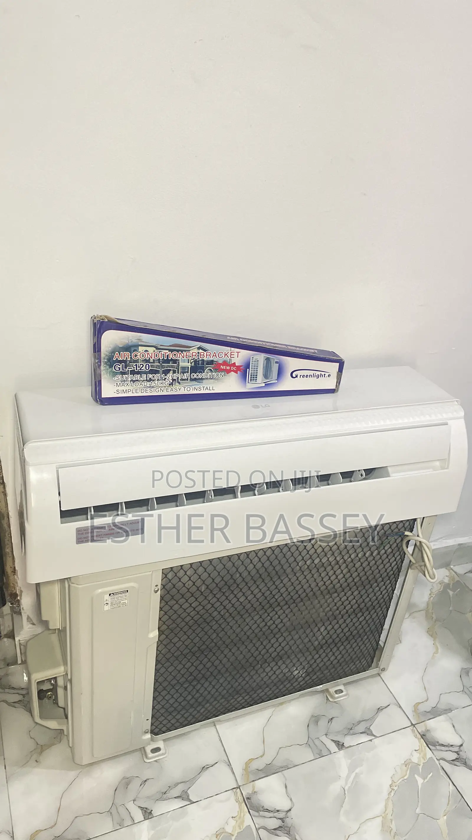 LG 1.5HP Split AC, Complete With Installation Accessories