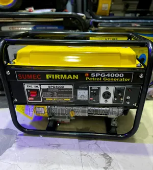 Original Sumec Firman SPG4000 4kva Manual Start Petrol Generator Set