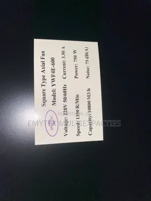 Square Type Axial Fan (YWF4E-600)