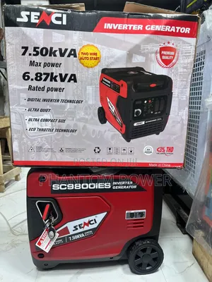 New and Improved SC9800IES Senci 7.5kva Petrol Inverter Generator Set