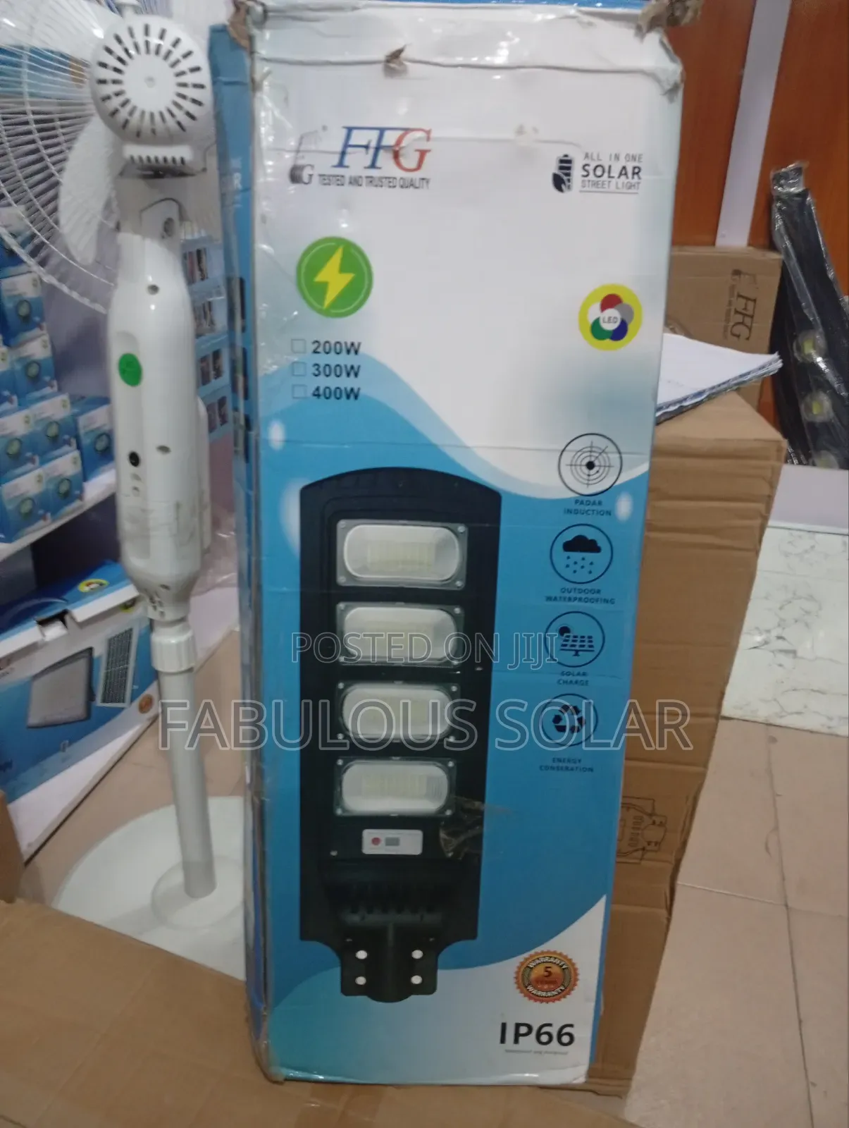 400watts Solar Street Light (4 Eyes)FFG
