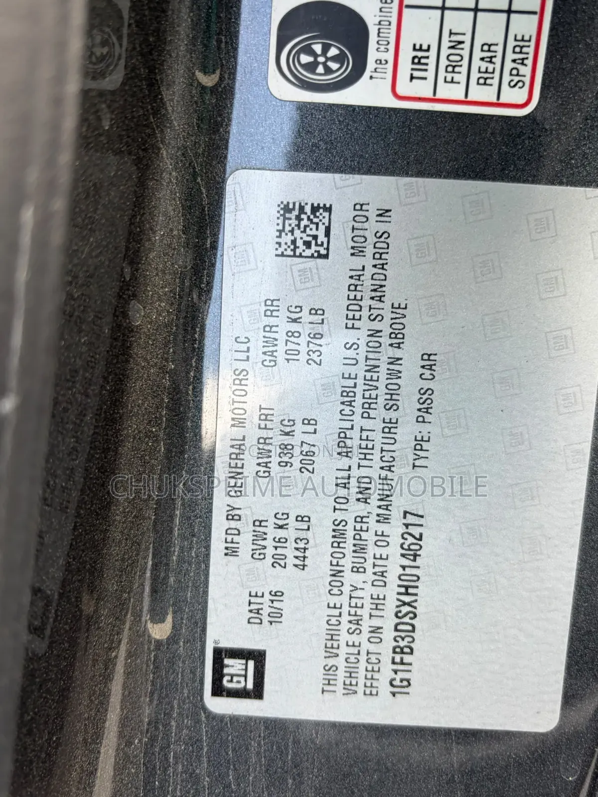 Chevrolet Camaro 2017 Gray