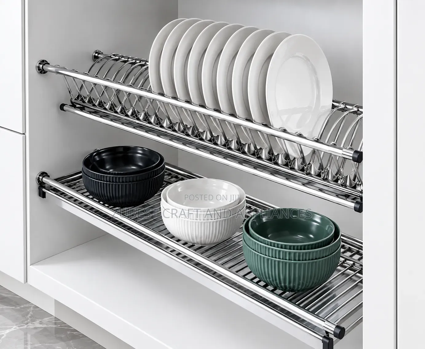 Permanent Plate Rack