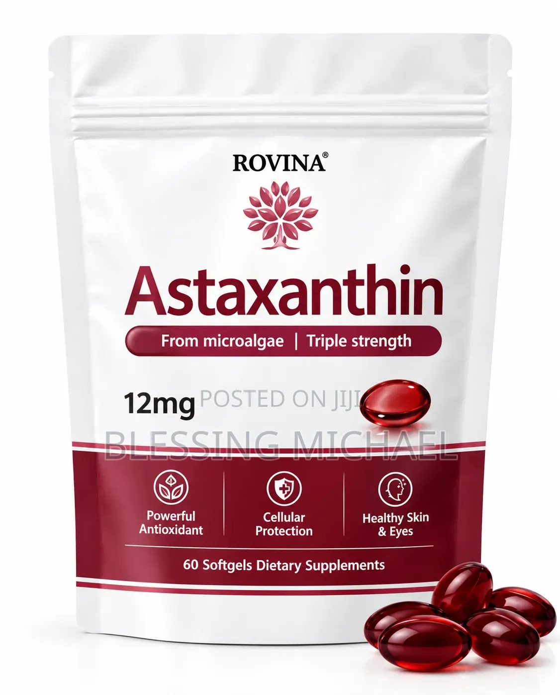 Rovina Astaxanthin 12mg