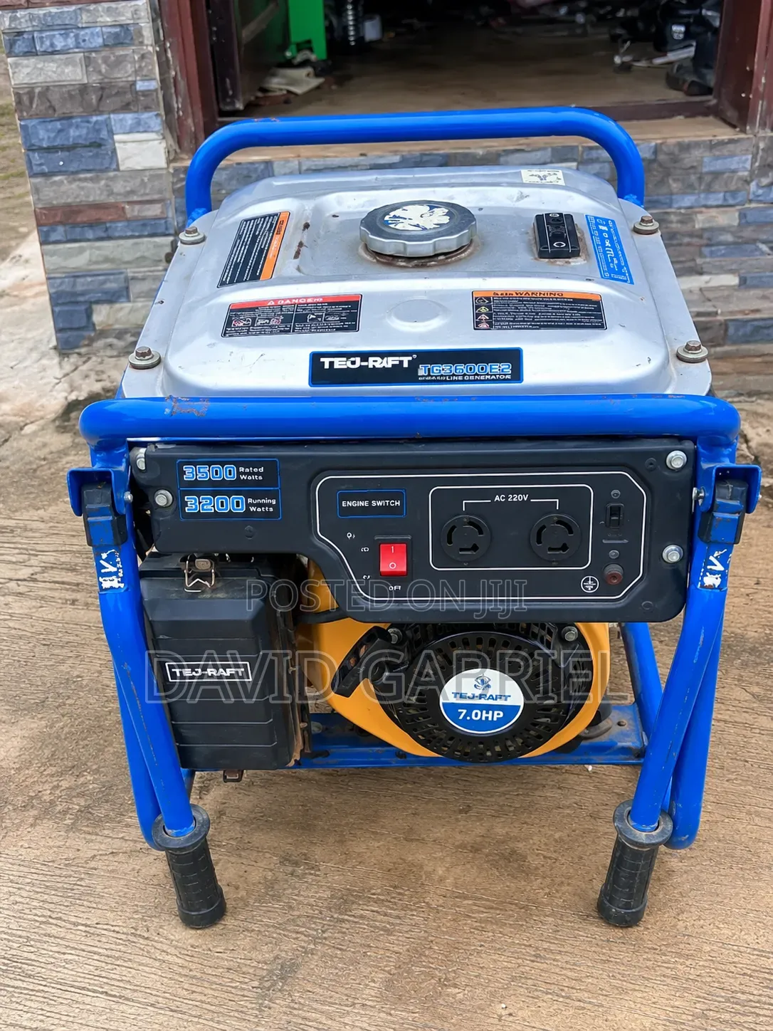 Tej-Raft Tc3600e Generator