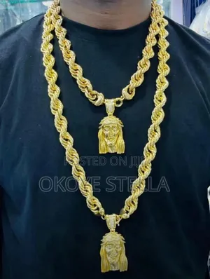 For Men Gold Pleated Look Alike