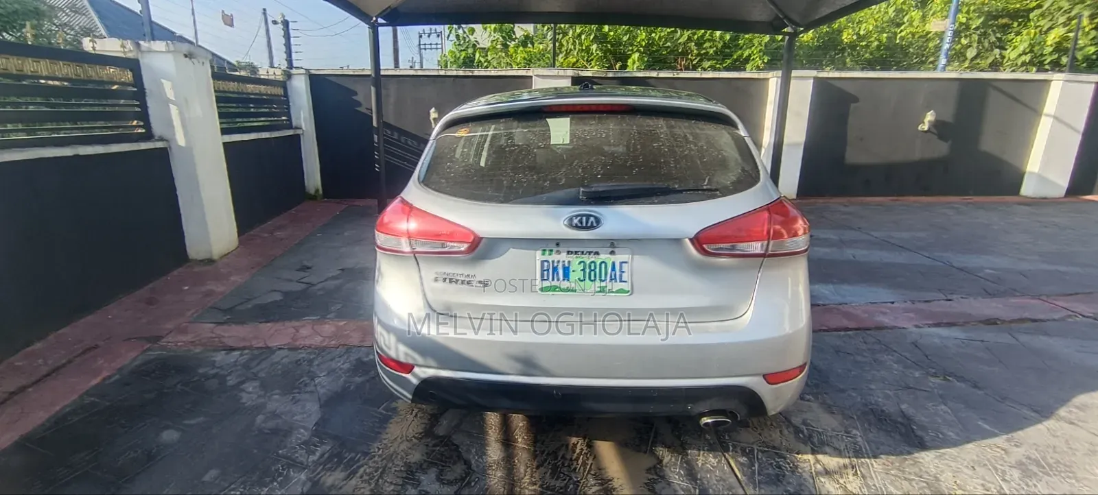 Kia Forte EX Hatchback 2016 Silver