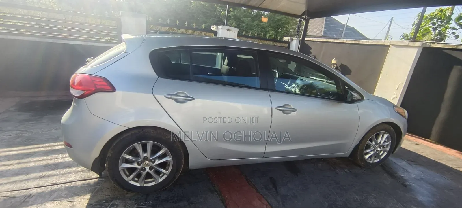 Kia Forte EX Hatchback 2016 Silver