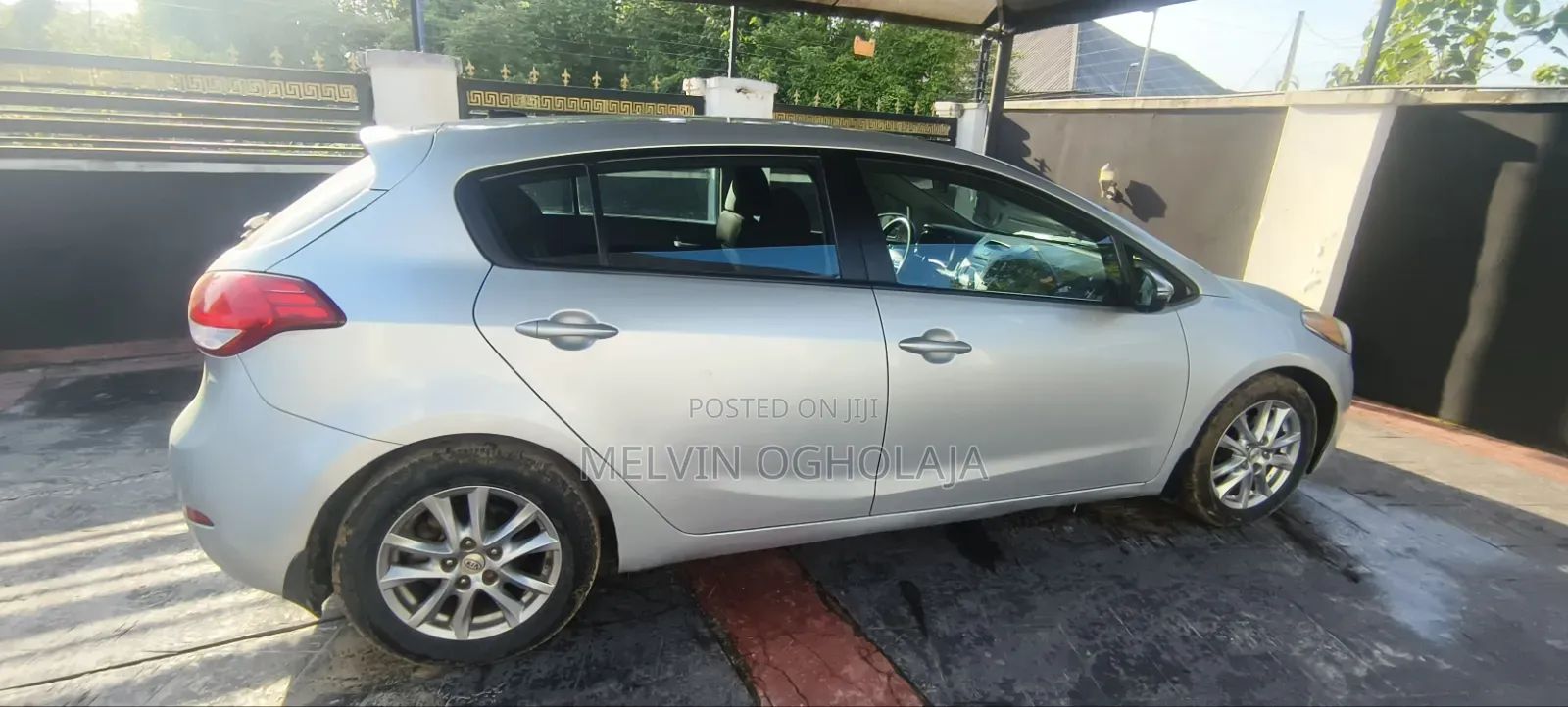 Kia Forte EX Hatchback 2016 Silver