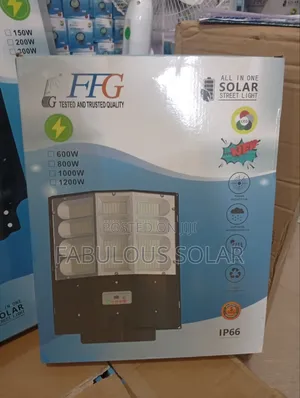 1200watts Solar Street Light All in One(12 Eyes Lines )FFG
