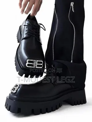 Balenciaga Strike Platform Derby Chunky Lug Sole