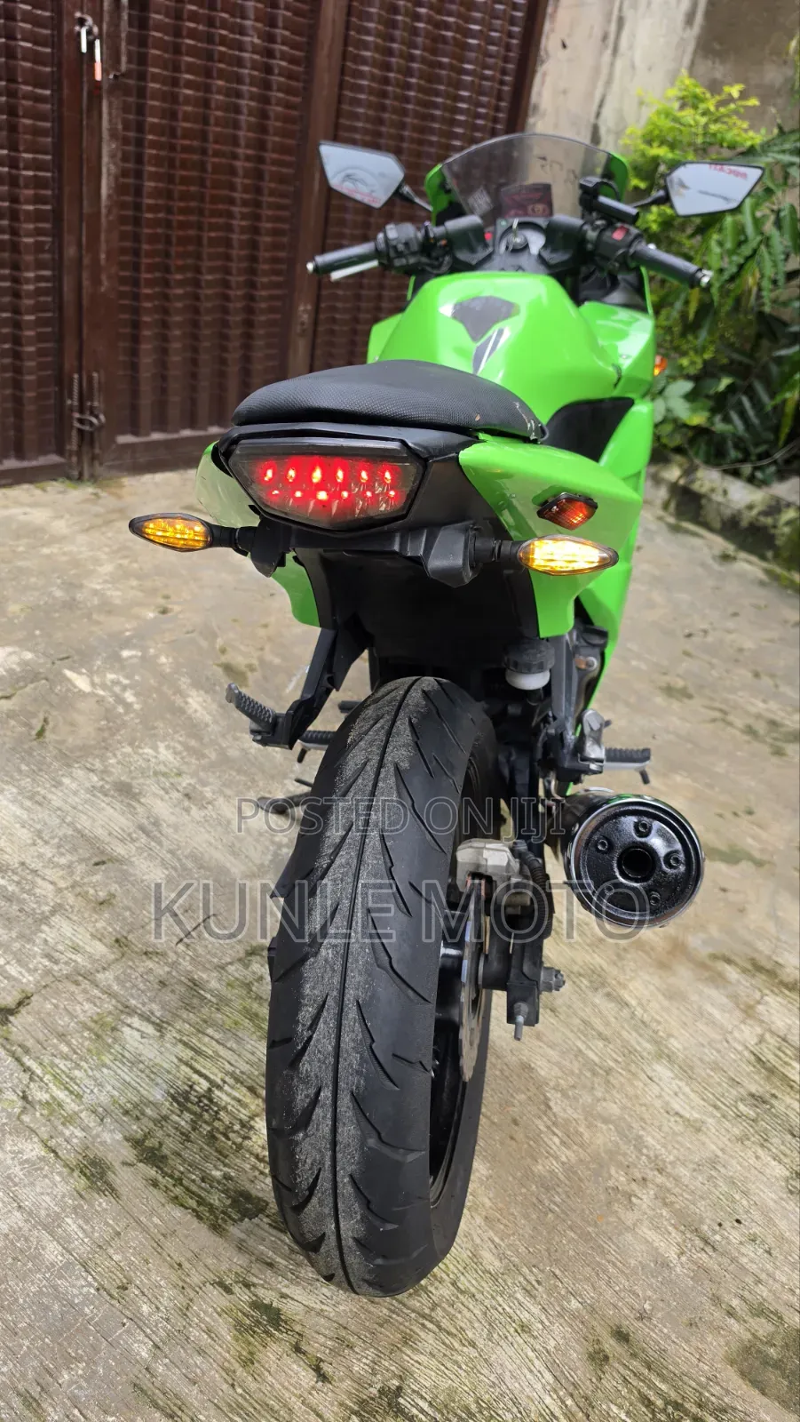 Kawasaki EX250 2012 Green