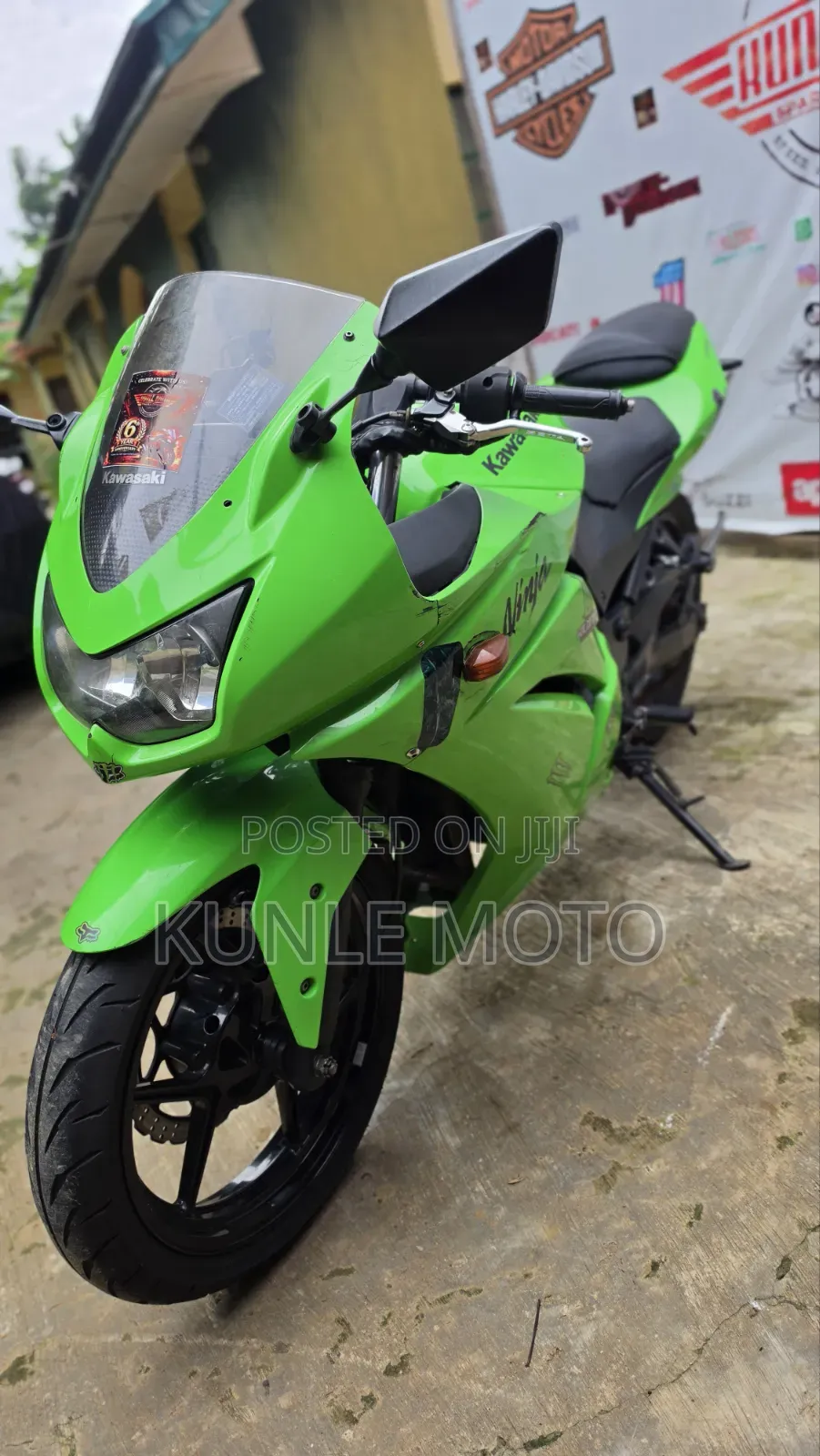 Kawasaki EX250 2012 Green